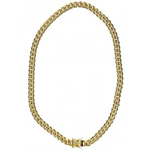 The Gold Gods-10mm 22" Miami Cuban Link Chain Good quality