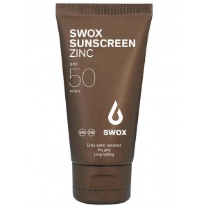 Swox-Sunscreen Zinc White SPF 50 50ml Good quality